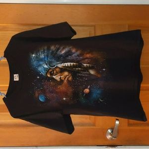 Native American Galaxy T-shirt